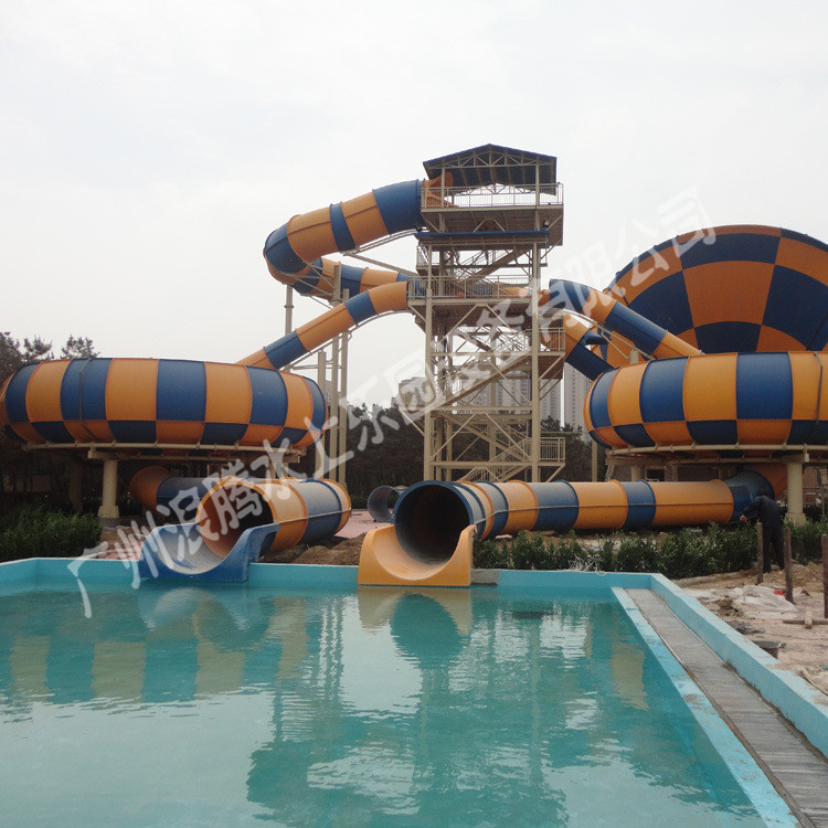 水上樂(lè)園設(shè)備水上滑梯-太空盆滑梯
