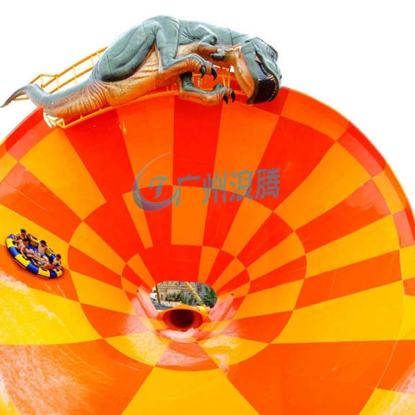 水上樂(lè)園設(shè)備-小喇叭滑梯